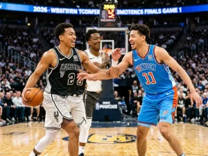 【NBA季后赛西部决赛G1】2026年05月19日 马刺vs雷霆 全场录像回放